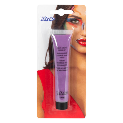 Pintura facial al agua Morado 19ml