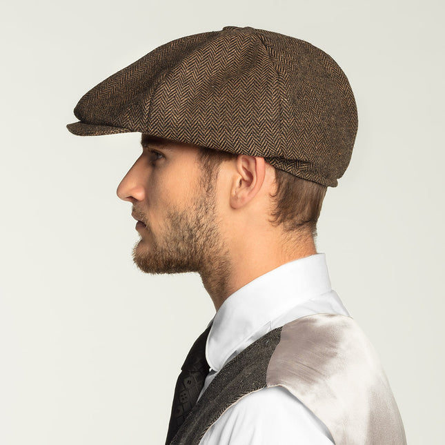 Gorra marrón Peaky Blinders Birmingham