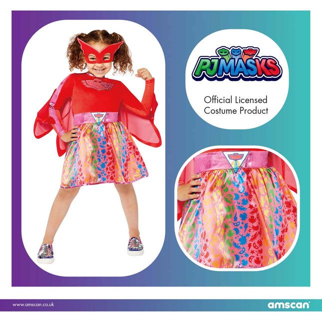 Disfraz Niño Owlette Vestido Arco Iris 6/8 años