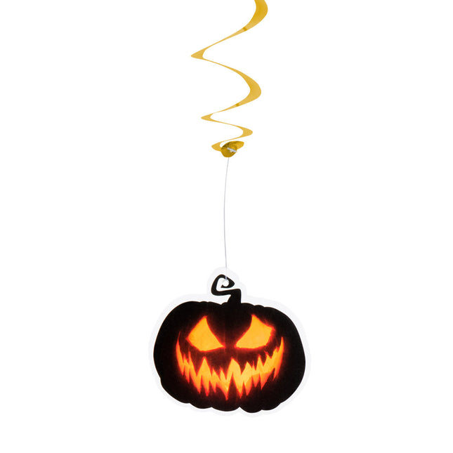 Halloween Decoración Colgante Calabaza 85cm 2pcs