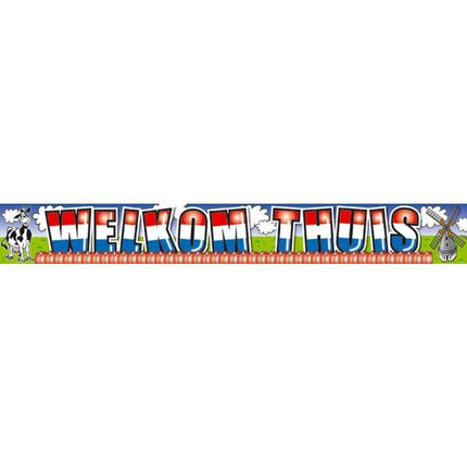 Welcome Home Banner 1m 5pcs