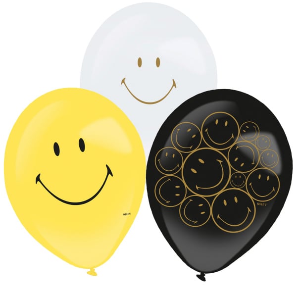 Globos de Colores Smiley 69cm 6pcs