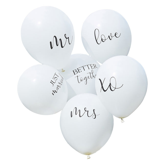 Globos de Boda 30cm 6pcs