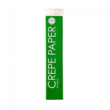 Papel Crepé Verde 50cm 2,5m