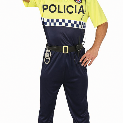 Disfraz de policía para hombre