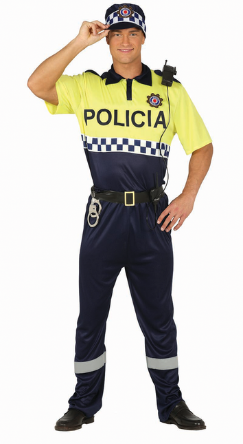 Disfraz de policía para hombre