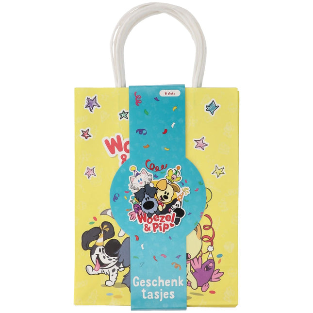 Woezel En Pip Bolsas de mano 20cm 6pcs