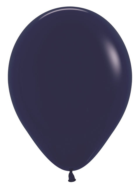 Globos Azul Marino 30cm 12pcs