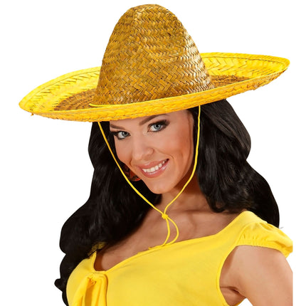 Sombrero Amarillo 48cm