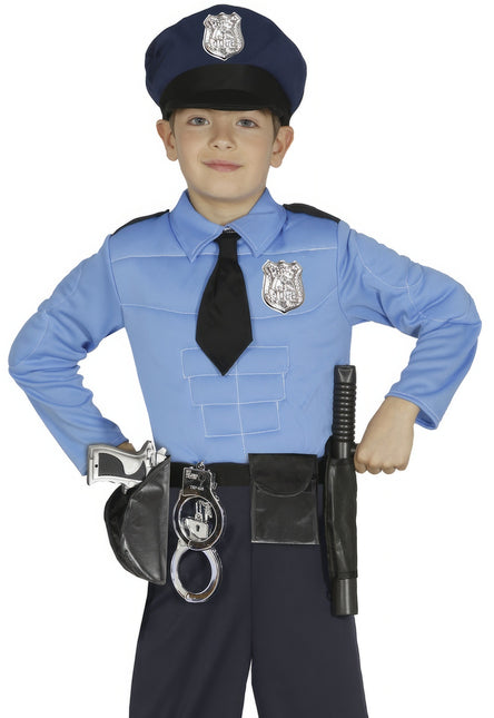 Set Disfraz Policía Niño 4 piezas