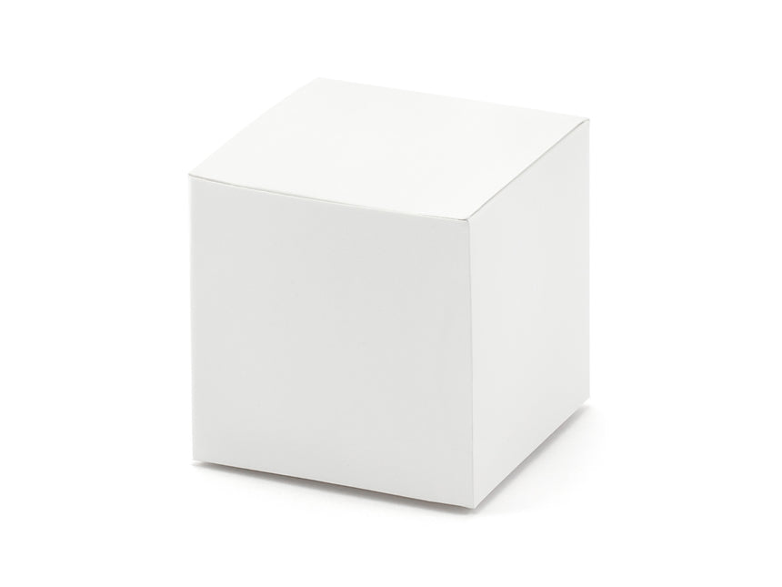 Cajas de regalo Cubo Blanco 5cm 10pcs