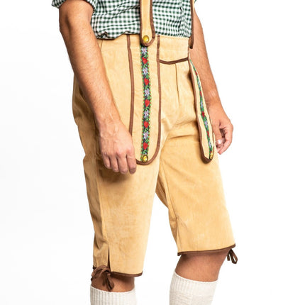 Lederhosen Lang Marrón