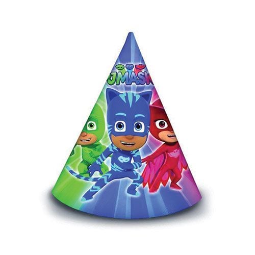 Sombreros Pj Masks Party 6pcs