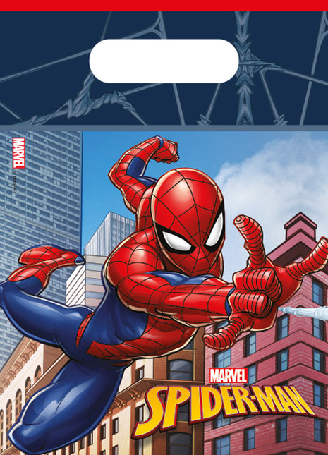 Spiderman Bolsas Compartidas 6pcs