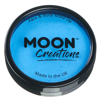 Moon Creations Pro Face Paint Cake Pots Azul Cielo 36g