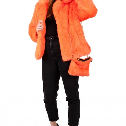 Monedero Peluche Naranja