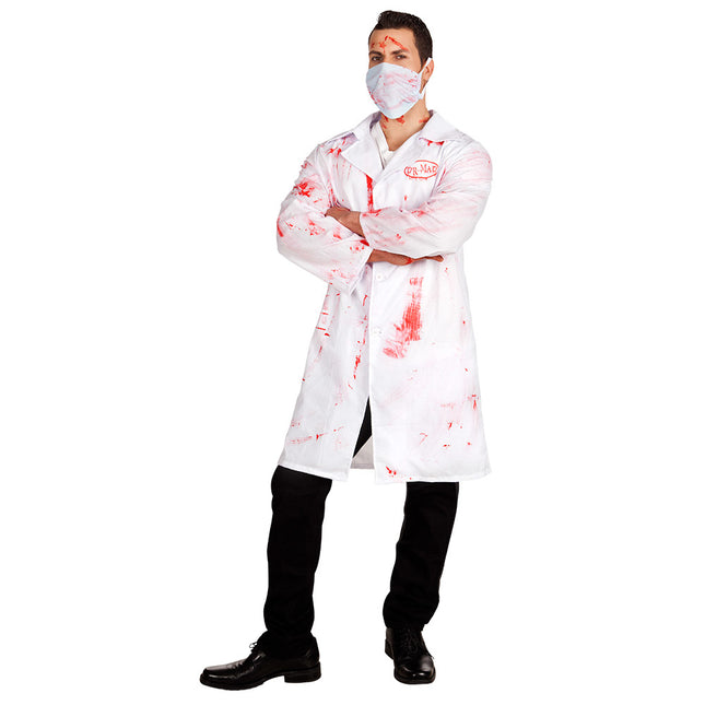 Halloween Disfraz de Doctor Blanco