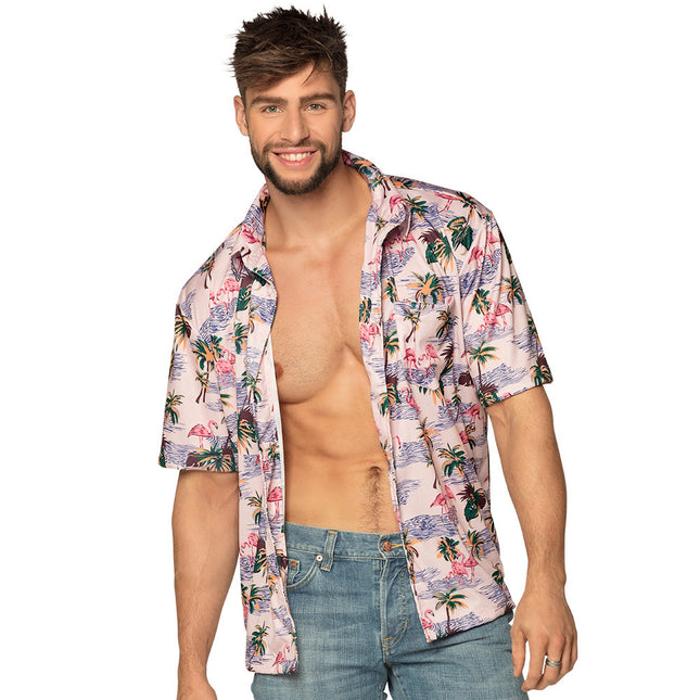 Camisa Flamingo Hombre