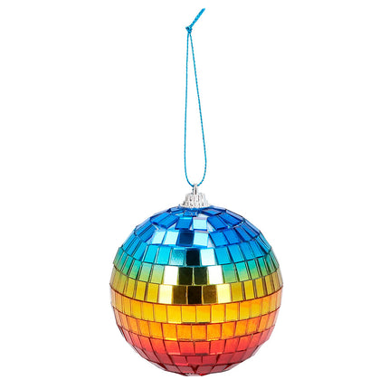 Discoball Arcoiris 8cm 6uds.