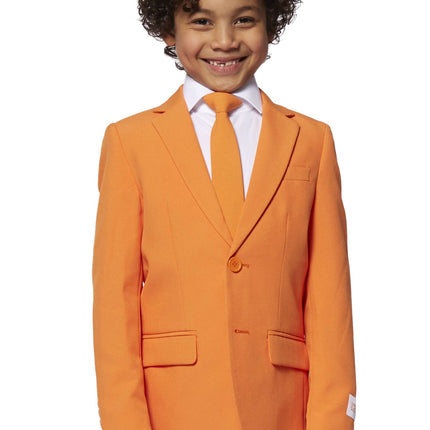 Traje Naranja Niño OppoSuits