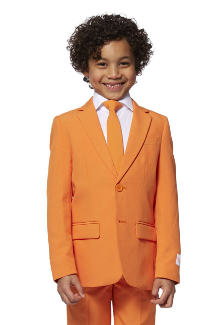 Traje Naranja Niño OppoSuits