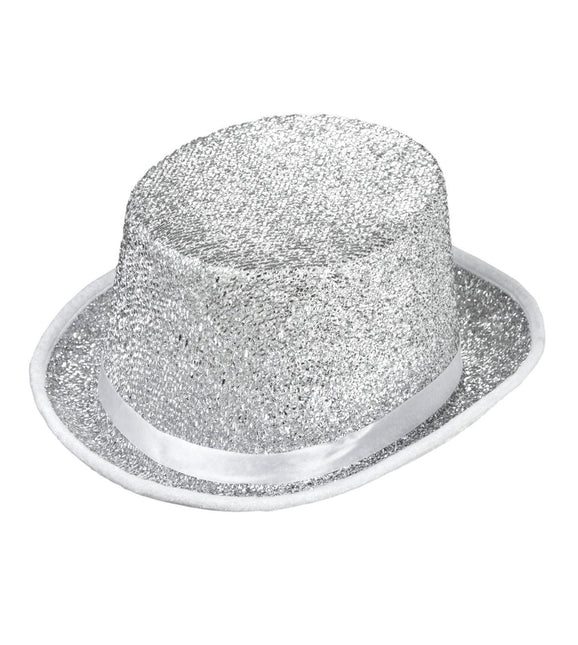 Sombrero alto de plata