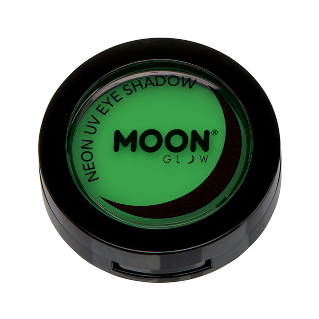 2. Sombra de Ojos Neón UV Verde Intenso Moon Glow5g