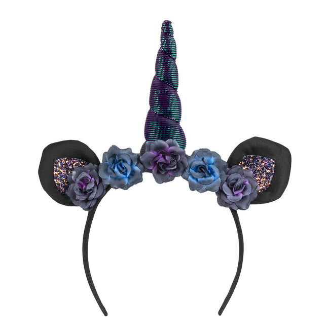 Diadema Unicornio Morado