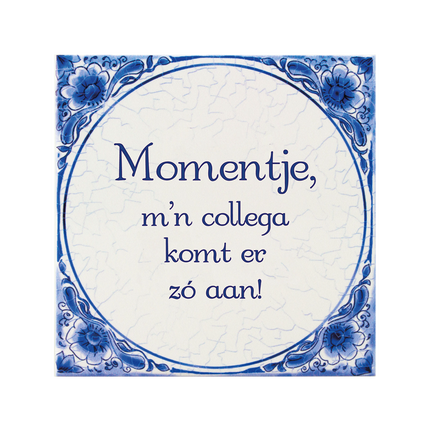 Azulejo Azul Delft Momentos 14,5cm