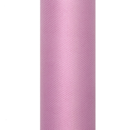 Rollo Tul Pastel Rosa 15cm 9m