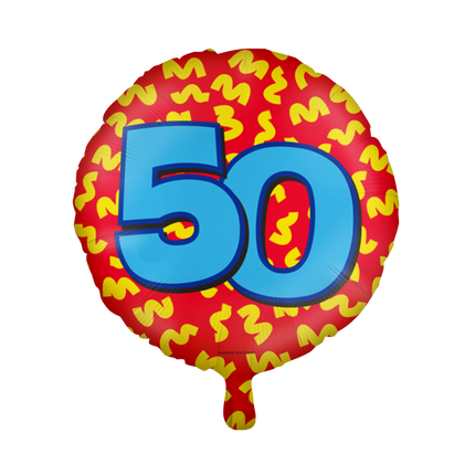 Globo de Helio 50 Años de Color Vacío 46cm