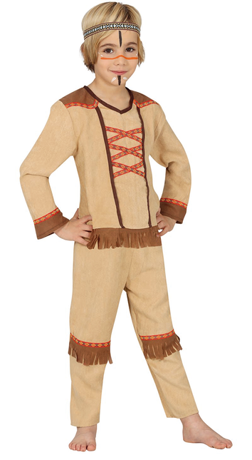 Disfraz de indio para niño