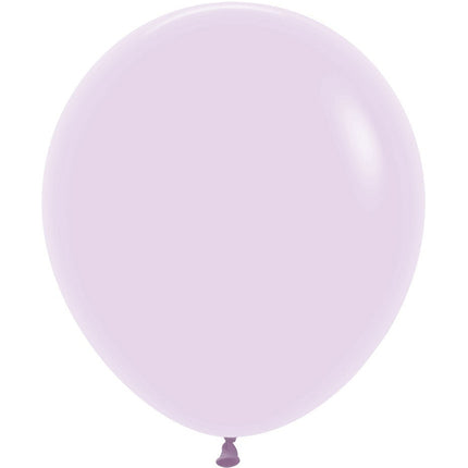 Globos Pastel Mate Lila 45cm 25pcs