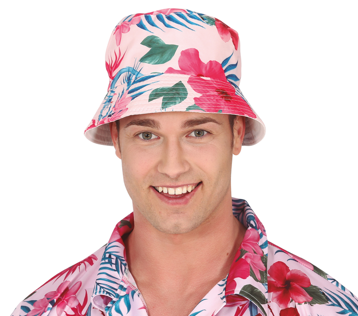 Sombrero Floral Flamingo