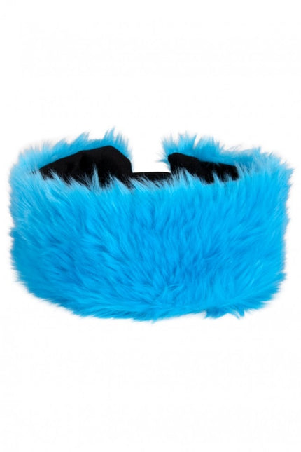 Diadema Peluche Azul