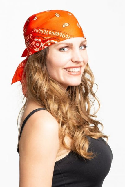 Bandana Tradicional Naranja 55cm