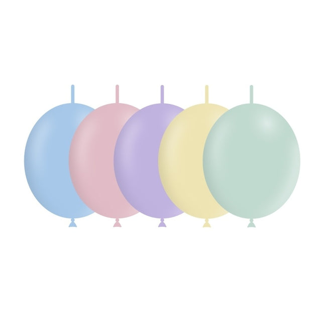 Globos de Botones de Colores 15cm 100pcs