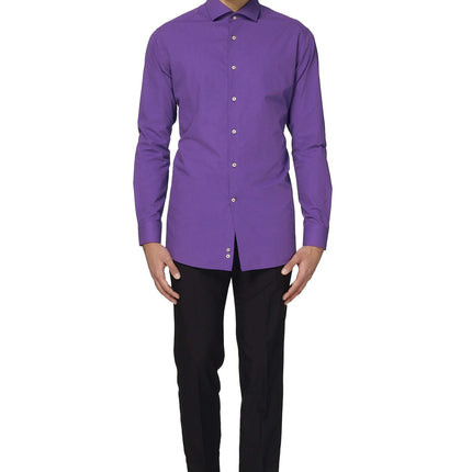 Camisa morada hombre OppoSuits