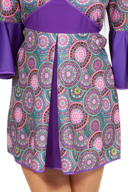 Vestido Hippie Morado