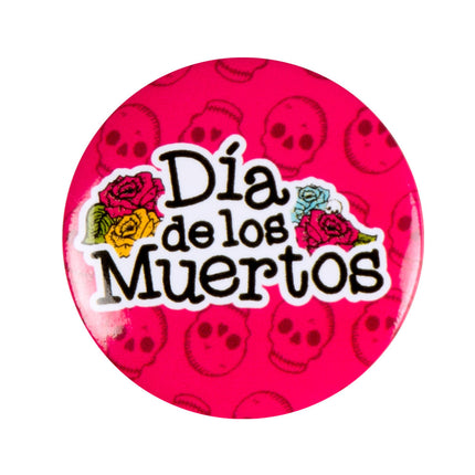 Botones Día de los Muertos 4uds.