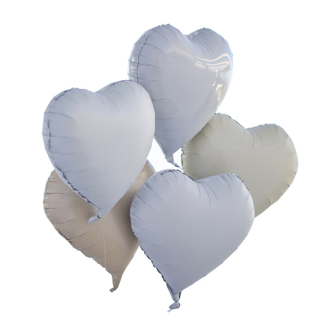 Globos Corazón 45cm 5pcs