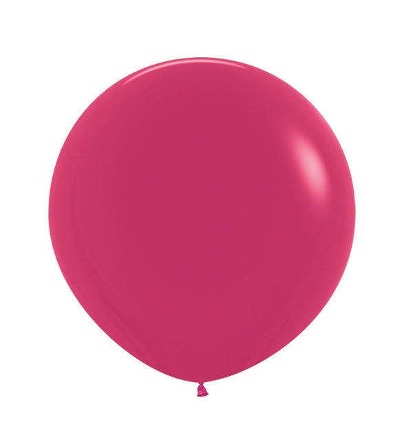 Globos Frambuesa 61cm 10pcs