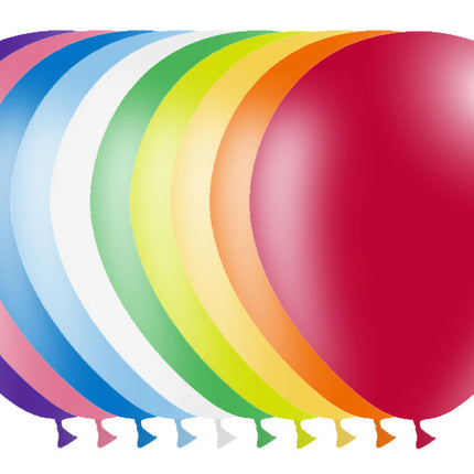 Globos de colores 30cm 10pcs