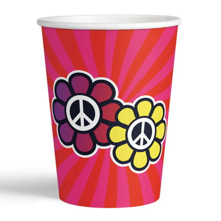 Tazas Hippie 210ml 8uds.