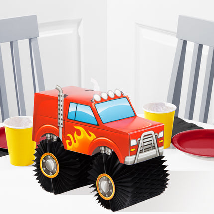 Monster Truck Decoración de Mesa 25cm