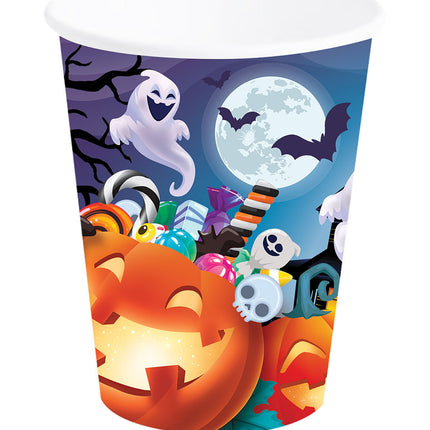 Tazas de Halloween Calabazas 240ml