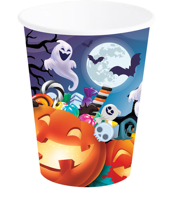 Tazas de Halloween Calabazas 240ml