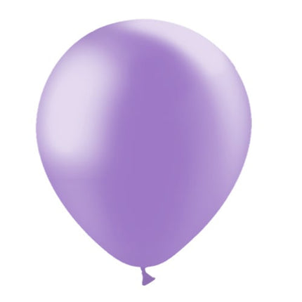 Globos Lila Metálicos 30cm 50pcs