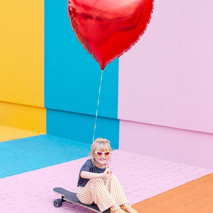 Globo de Helio Corazón Rojo Vacío 73cm