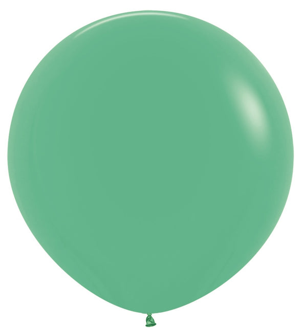 Globos Verde 91cm 2pcs